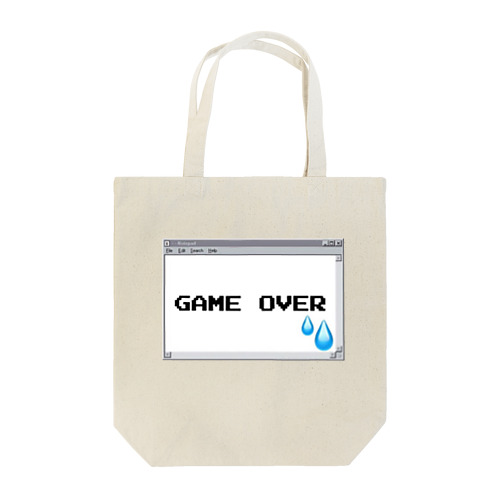 GAME OVER トートバッグ
