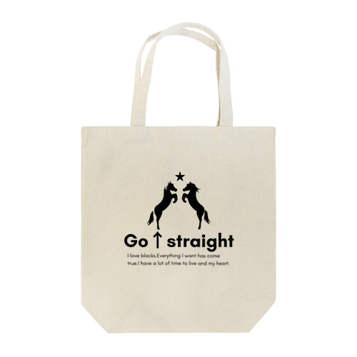 go straightグッズ Tote Bag