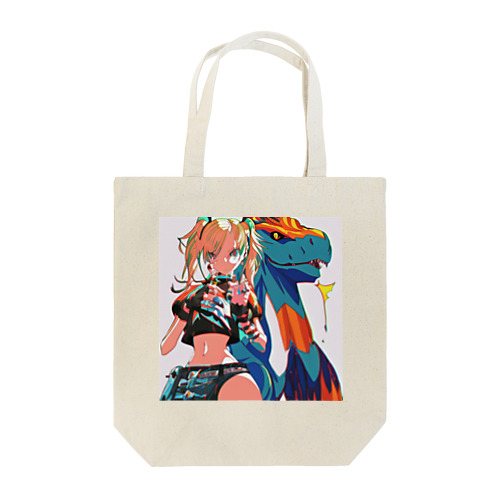 richly color girl 001 Tote Bag