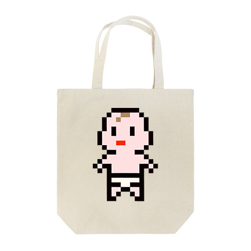 ドット絵赤ちゃん Tote Bag
