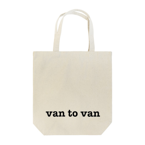 van to van トートバッグ