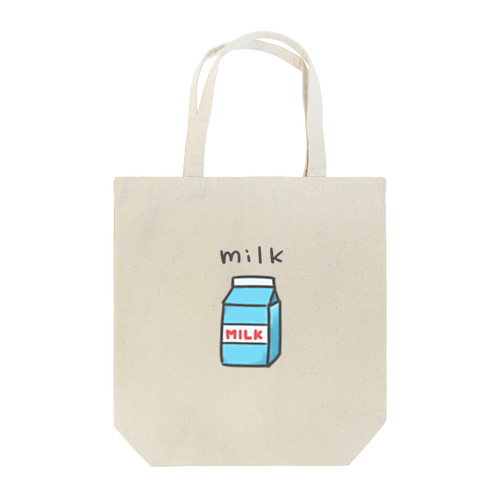 milk トートバッグ