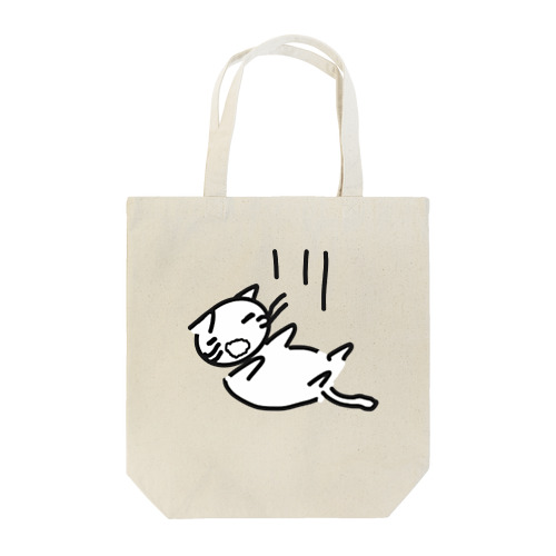落ちている  可愛いのかどうかよくわからない猫 Tote Bag