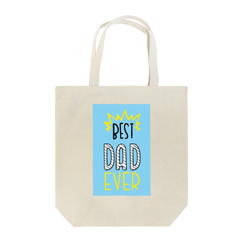 BEST DAD EVER トートバッグ