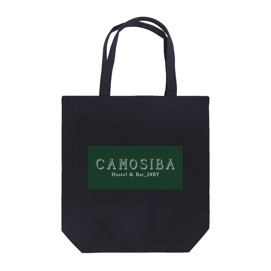 Hostel&Bar CAMOSIBA OfficialのCAMOSIBA logo shopping Tote Bag