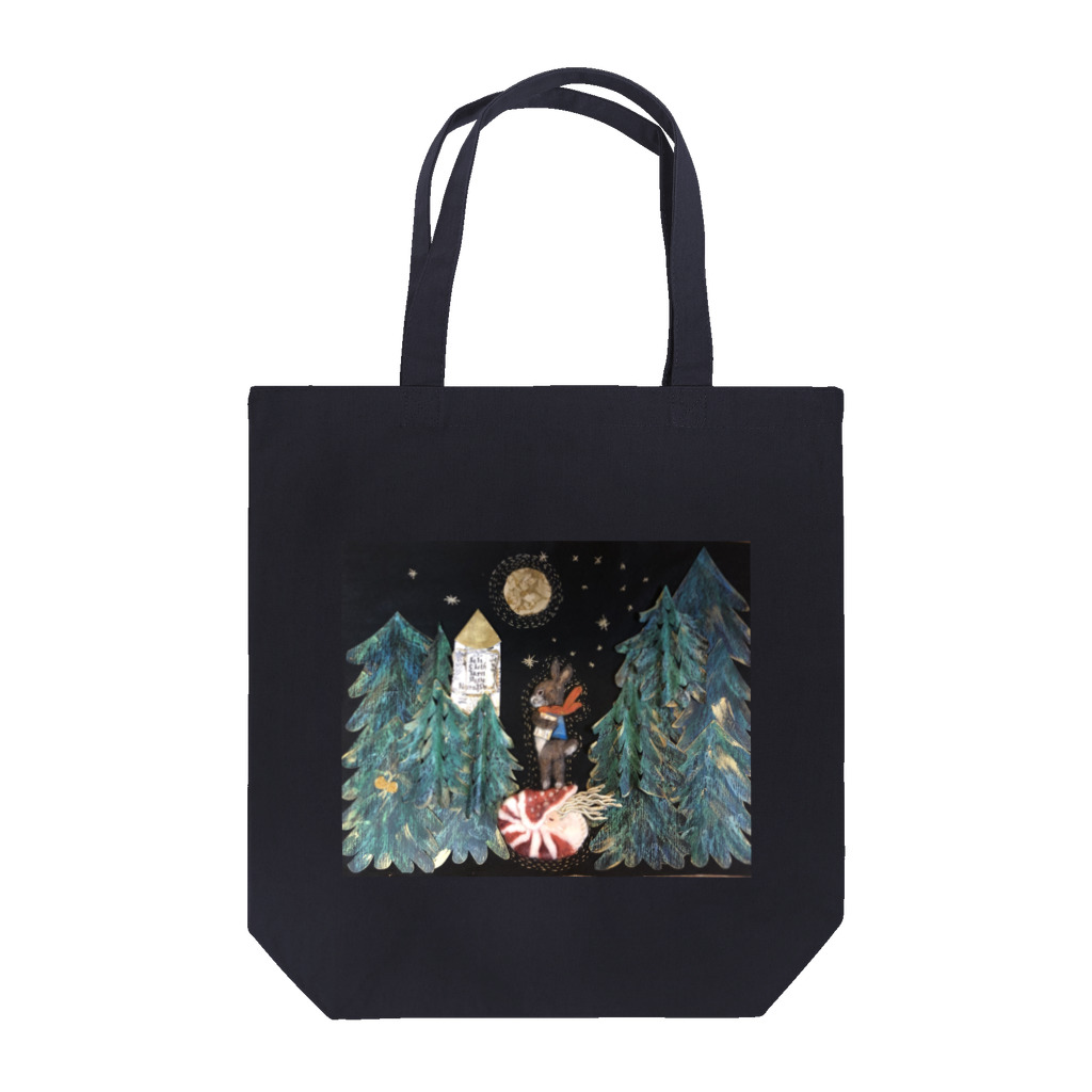 mannenRouの岬森のウサギ Tote Bag
