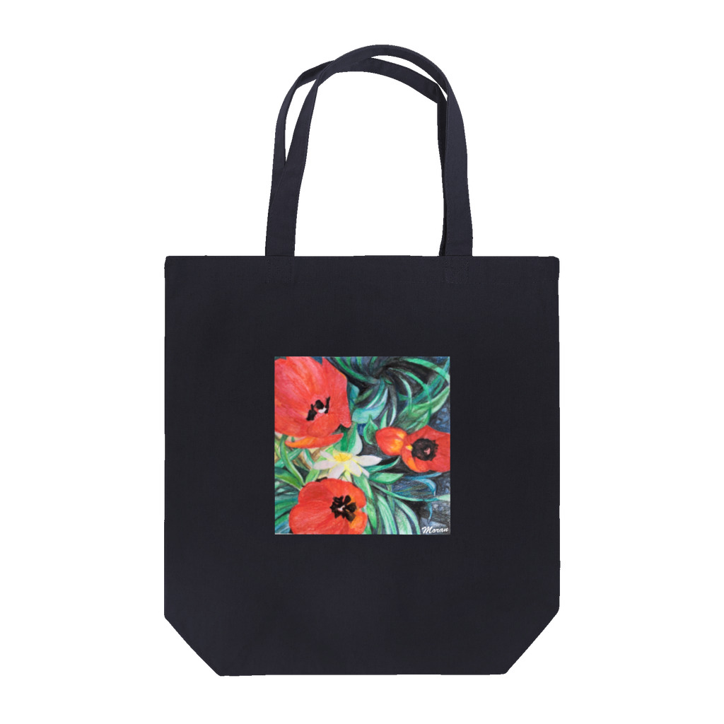 あおちゃん商会のTulips&Narcissus A Tote Bag