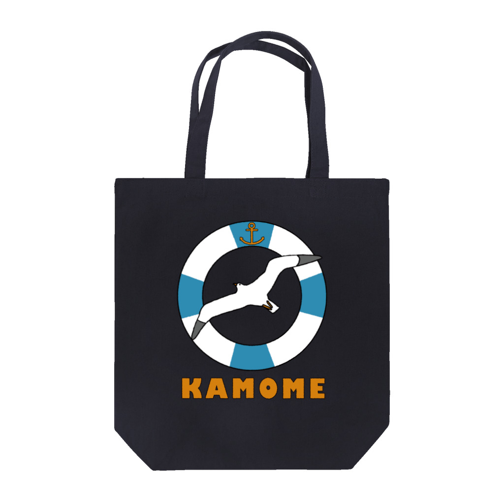 Planet Evansのかもめと浮き輪（水色） Tote Bag