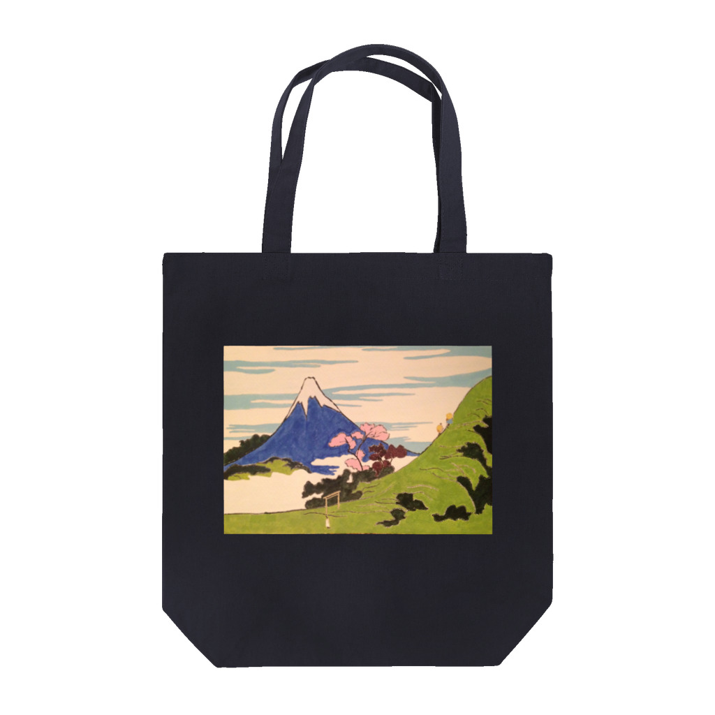 SJMavisの神道の光の中の浮世絵の精神：Spirit of Ukiyo-e in the Light of Shinto Tote Bag