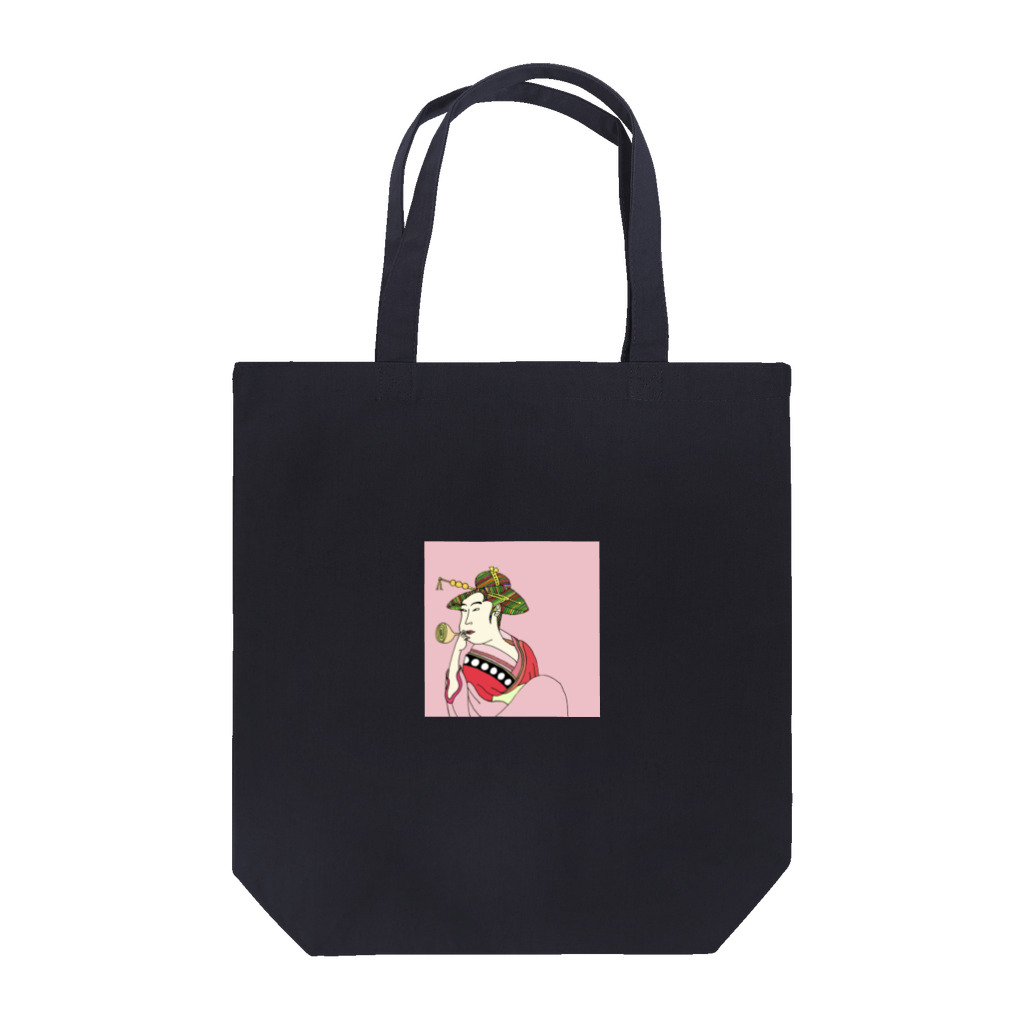 Mrs. EarthのMrs. Earth 『おピンはん』 Tote Bag