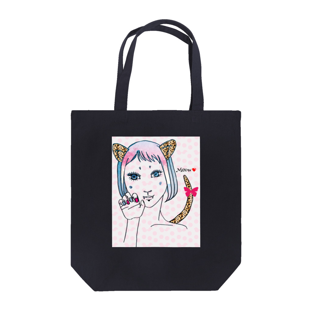 lifejourneycolorfulのコスプレ少女 Tote Bag