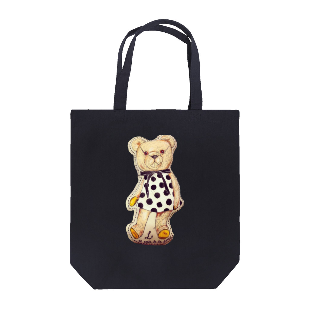 neccoの水玉のクマ Tote Bag