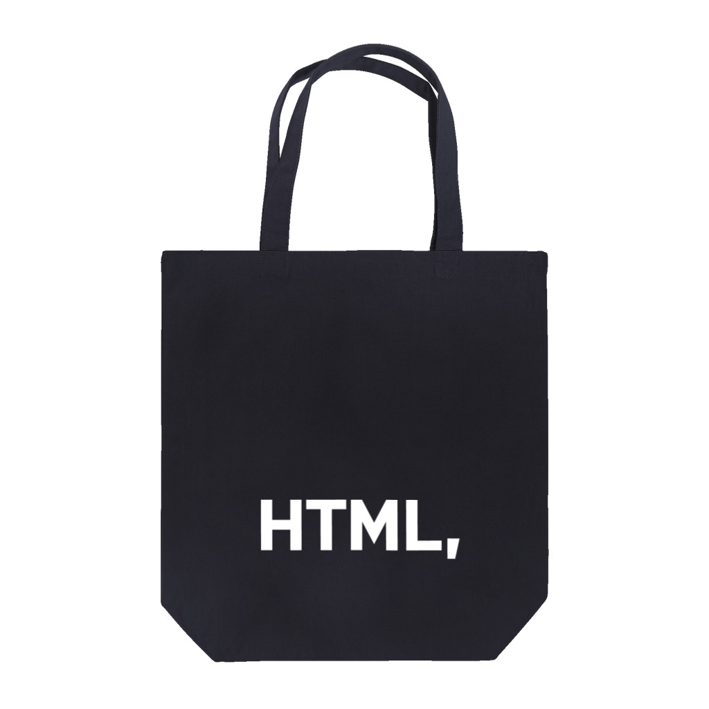 egoblockのHTMLトートバッグ Tote Bag