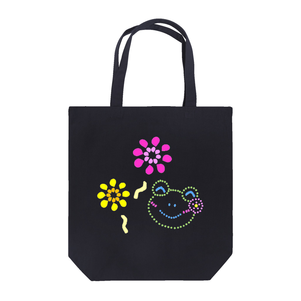 🐸かえるさんと仲間たち🐸の花火とかえるさん Tote Bag