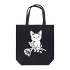 まりみゆきのシロネコ宅急便 Tote Bag