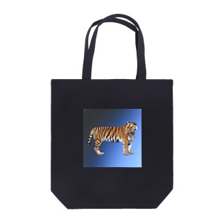 Tiger 青 Tote Bag