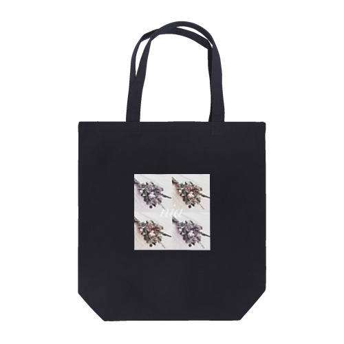 nia   flower （グレー） Tote Bag