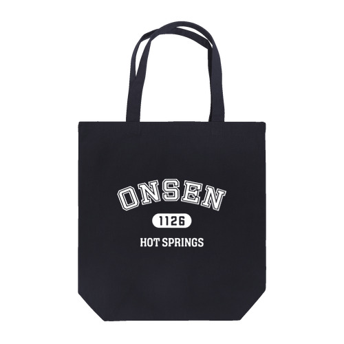 ONSEN (ホワイト) Tote Bag
