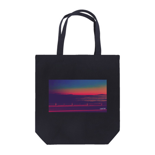 calm  sunset Tote Bag