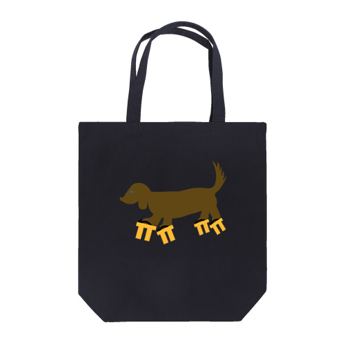 高下駄を履いた犬 Tote Bag