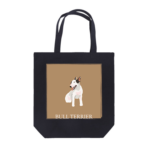 My favirite terriers drom A to Z　~B~  BULL TERRIER トートバッグ