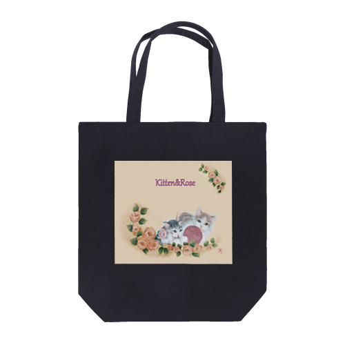 Kitten&Rose Tote Bag