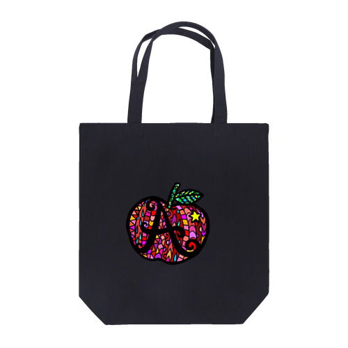 カラフル林檎 Tote Bag