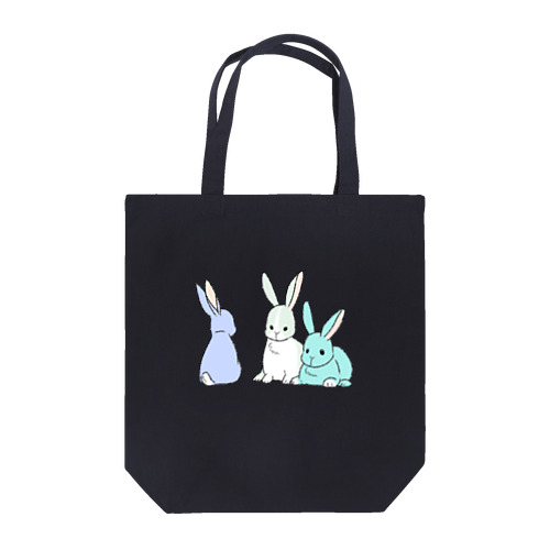 3羽のうさぎさん Tote Bag