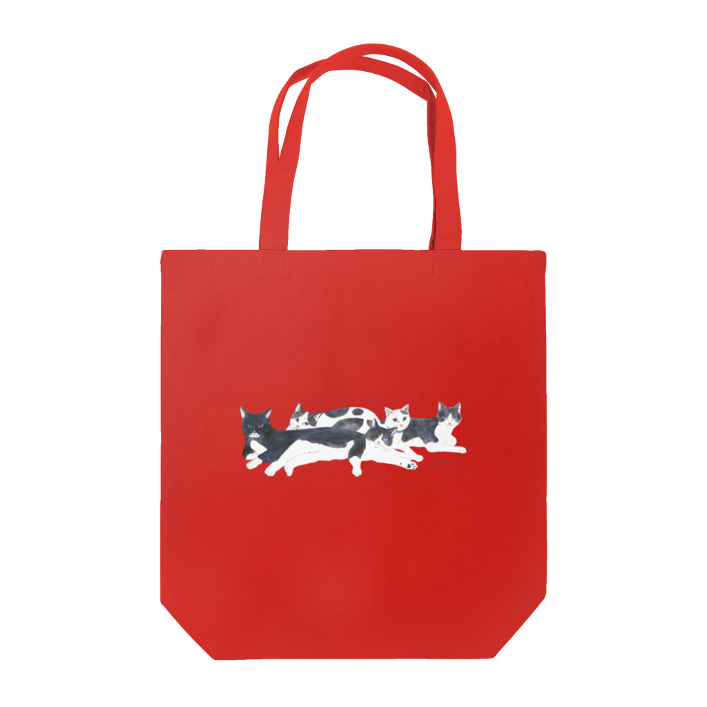 はるさめ商店の白黒猫たち Tote Bag