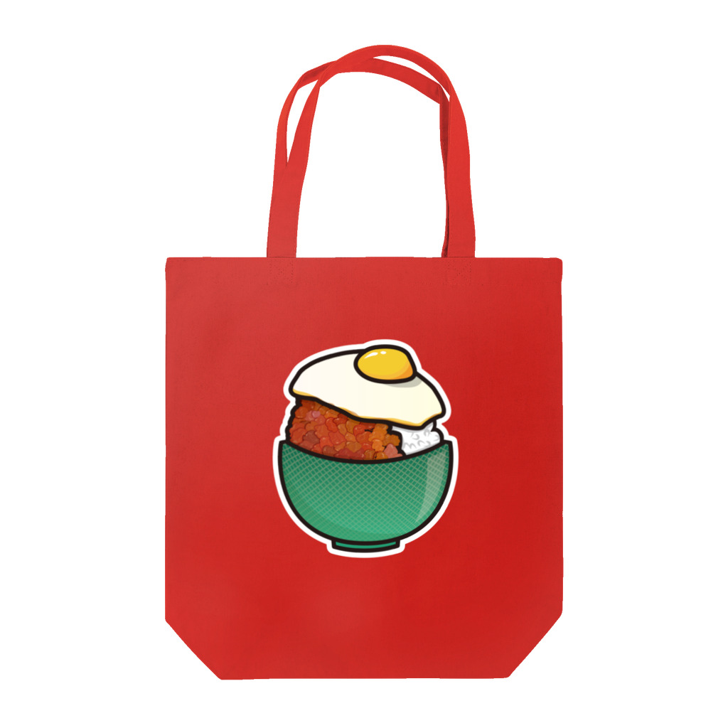 nonoiden1の目玉焼き丼16【そぼろ】 Tote Bag