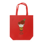 切り絵作家 natyuのお店のflower parfait Tote Bag