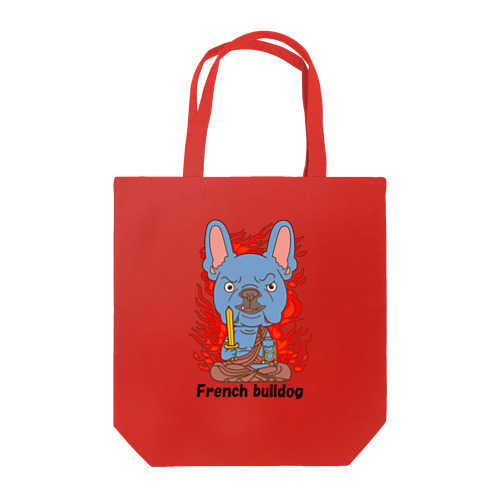 不動明王　フレンチブルドッグ Tote Bag