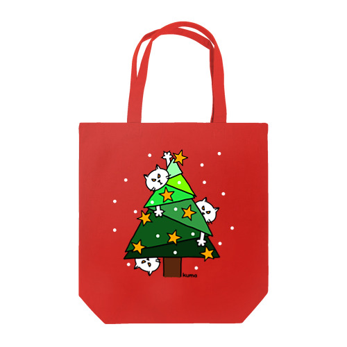 ニャンコの楽しいクリスマス Tote Bag