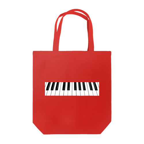 ピアノ鍵盤　シンプル Tote Bag
