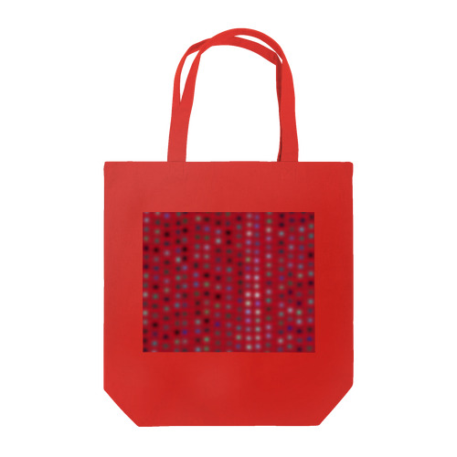 ぼんやりドット RED 2 Tote Bag