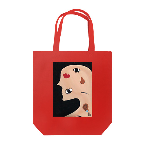 PuzzleFace Tote Bag