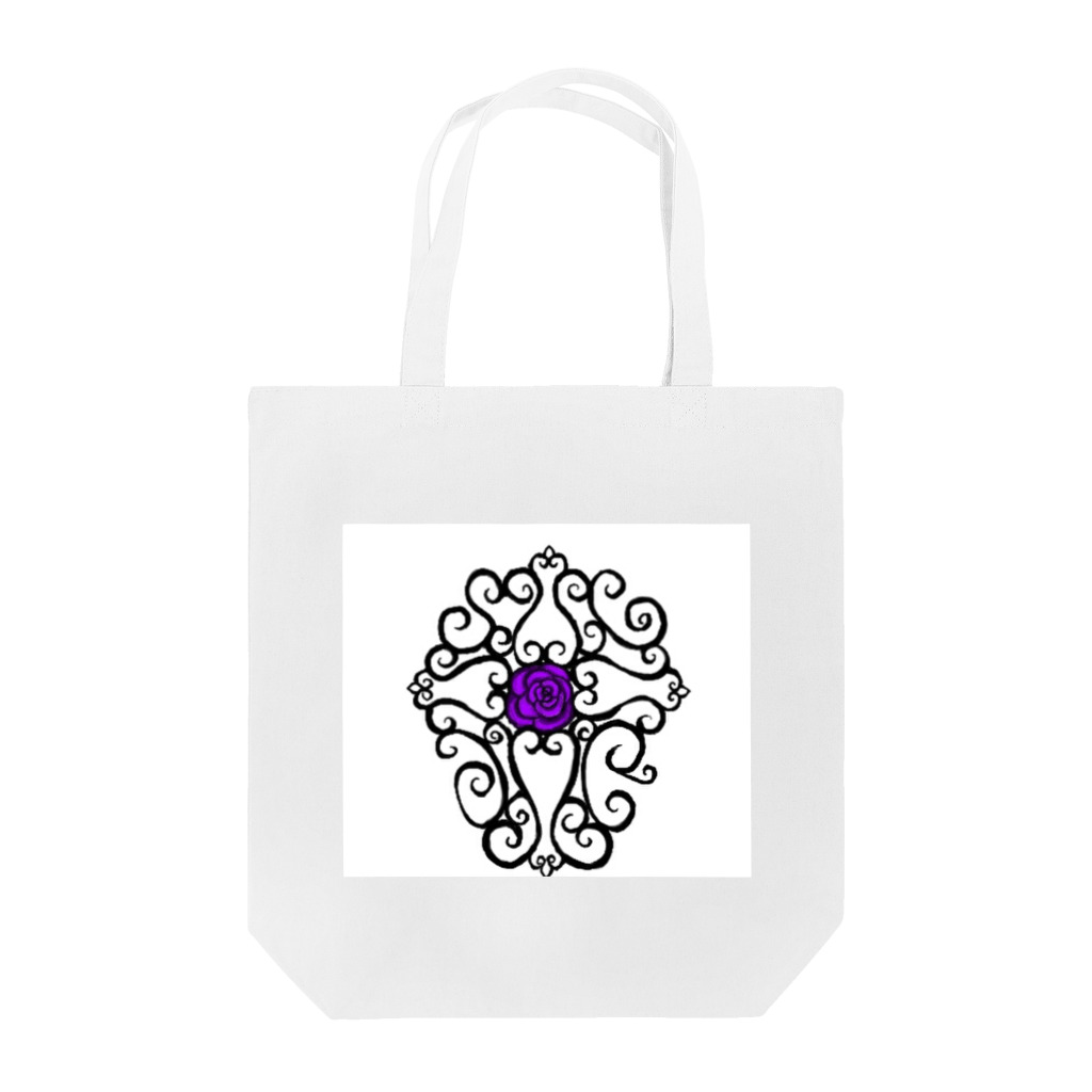 seide.blume～Ｄ＊Ｒ～のブランドロゴ紫 Tote Bag