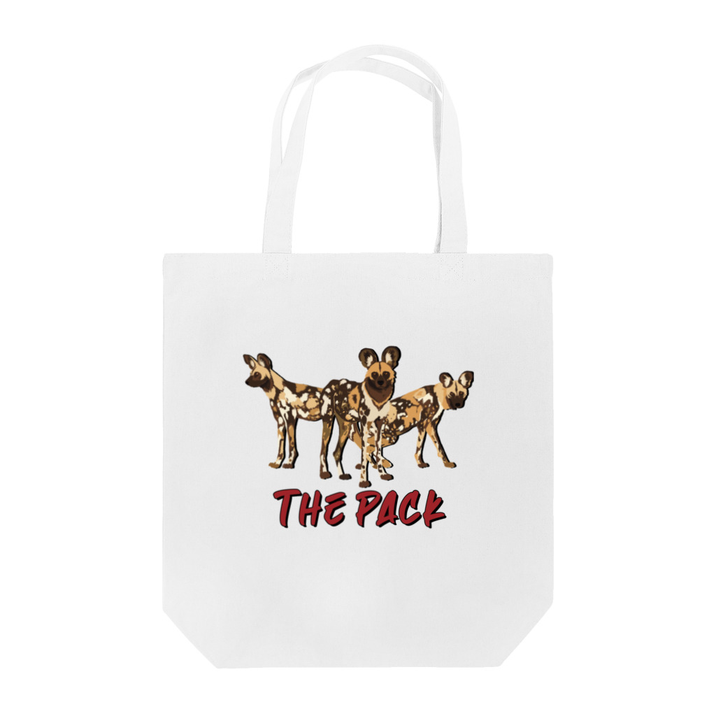 akr.shopのTHE PACK : Wild dogs トートバッグ