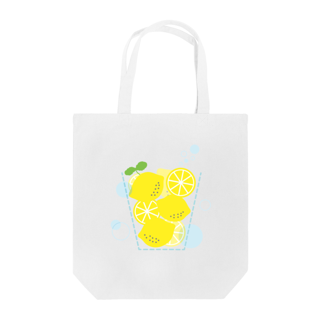 気ままshopの『ぎっしりレモン』 Tote Bag