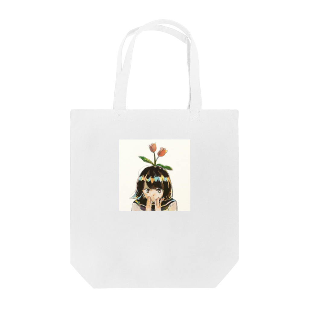 NEOKO′S SHOP🏠🐕🌷のあほの花、咲く トートバッグ