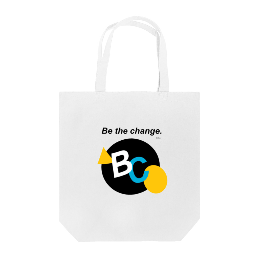 Be the change.のBC tote bag トートバッグ