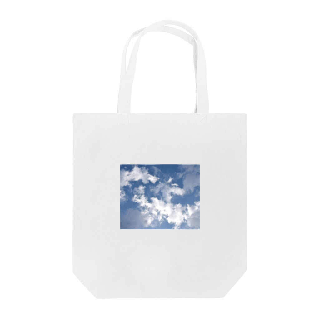 puchikoの青空と雲 トートバッグ