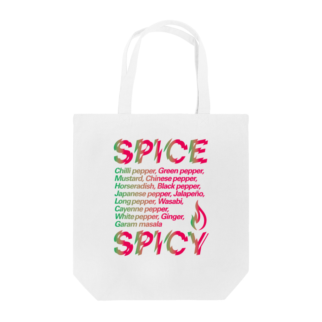 LONESOME TYPE ススのSPICE SPICY（Chili） トートバッグ