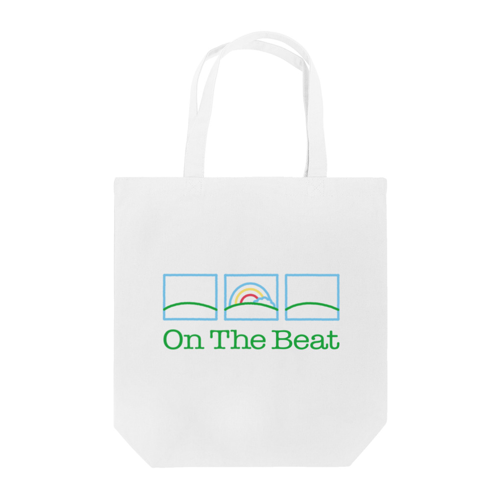 On the beat Original goodsのレインボートート トートバッグ