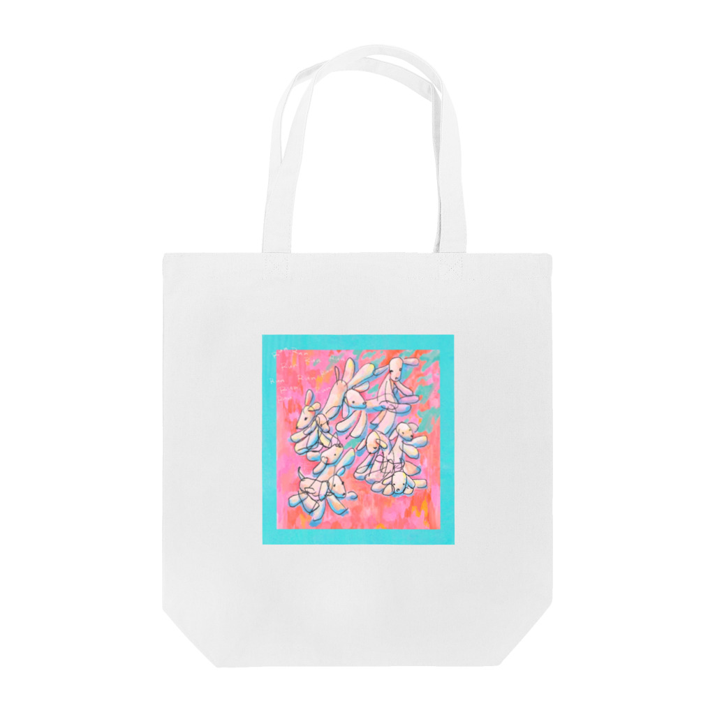 硝子と○のRUNRUNRUN Tote Bag