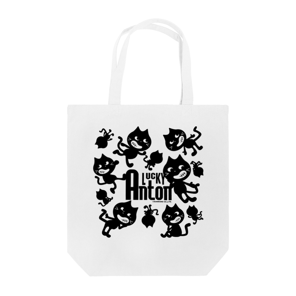 SUNWARD-1988のLucky Anton チラバリ [ブラック] Tote Bag