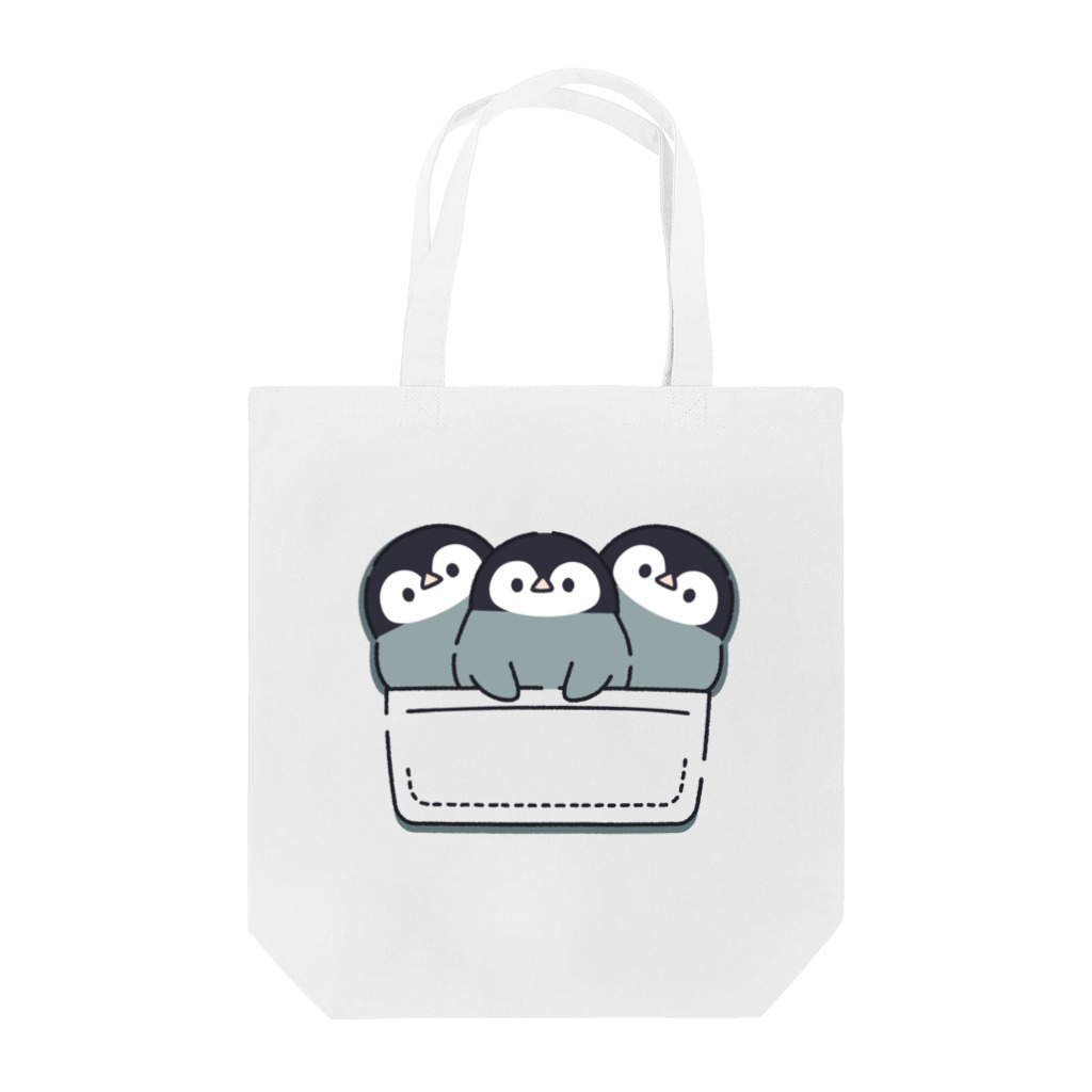 DECORの心くばりペンギン　一緒にお出かけVer. Tote Bag