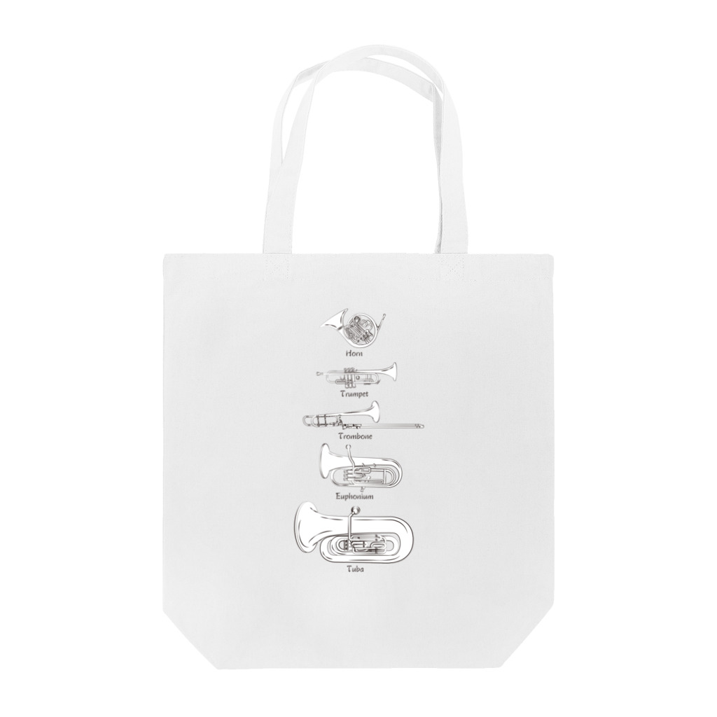 ちよ屋の金管楽器だよ！全員集合！ Tote Bag