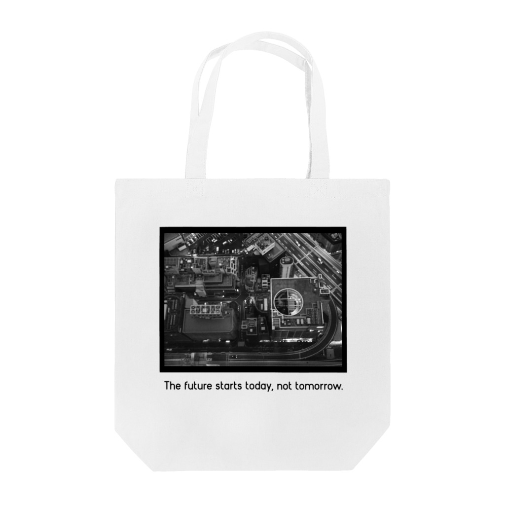 cooLunaのThe future starts today, not tomorrow.  Tote Bag