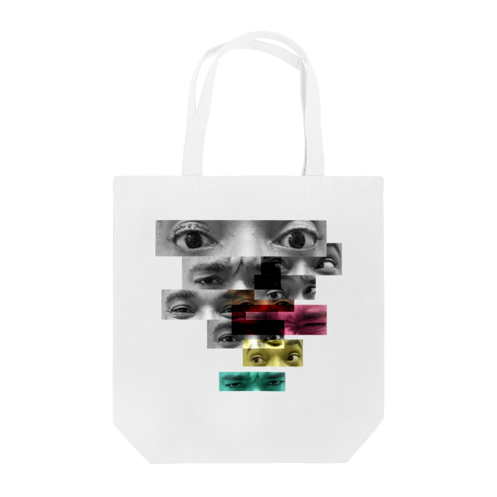 Walter Q JacksonのEyes tote bag Tote Bag